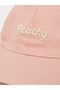 Embroidery Detail Cap - 4