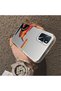 Oppo A16/A16S Compatible Hard Acrylic Back Silicone Edge Lens Protection Case - 4