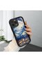 iPhone 15 Pro Compatible Black Silicone Case with Shockproof Camera Protection