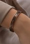 Men's and Women's 100% Pure Copper Bracelet with Prayer Inside - Tulip Pattern - Seal of Solomon, Nas Felak, and Name Azam - Adjustable - 4