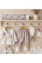 Spring Branch Embroidered Muslin 10 Piece Newborn Baby Girl Hospital Discharge Bodysuit Set 0-3 Months Boxed / Birth Gift - 3