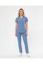 Alaska Blue Doctor's Uniform Lycra Scrubs Set (Compliant with New Regulations, Includes Gift - Alaska) - 2