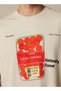 Men Regular Fit Crew Neck Short Sleeve Graphic Print T-shirt - 4