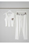 Women's Tasmanian Pants and Strap Lycra Camisole Bamboo Viscon Pajama Set - 6
