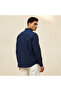 Men Regular Fit Collared Long Sleeve Shirt - 4
