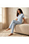 Printed Pyjama Set Polo T-shirt & Trousers - 7