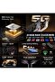 Smartphone 5G X100, Android 15, 6.88-inch Screen, 8GB RAM, 256GB ROM, 64MP+16MP Camera, 5100mAh Battery Black - 5