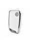 Volkswagen Passat B8 Arteon Smart Black Auto Key Remote Control Case Cover Nano White Silver Silver Color - 2