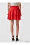 Alita city difference: zippered waist, layered ruffle skort - 5
