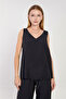 Women's Blouse and Pants Two-Piece Set - Black - 4