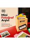 Mini Photo Storage Box - 6 Compartment Photo Organizer - Mini Photo Collection Box - Organizing Box