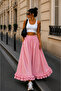 Firfirli Skirt with Pockets at the Bottom