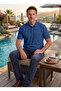Men's Pocket Polo Collar Dad Plus Size Cotton T-Shirt - 4