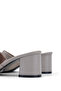 Women's Genuine Leather Mink Heeled Slippers - 5