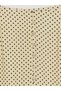 Nevavm Polka Dot A-Line Skirt with Zipper at the Waist - 5