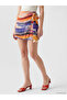Trendlucky Patterned Mini Skirt with Tie Waist - 2