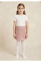 Girl's 3-Piece Set Seasonal Thick White Pantyhose School Socks Show Outfit Socks - 4