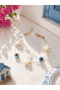 Summer Bracelet with Evil Eye Beads and Starfish