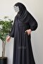 Meva Pleated Ferace Shawl Gift Set Smoked - 5