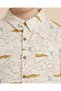 Boys Ivory Long Sleeve Casual Shirt - 5