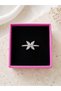 Flower Figured Zircon Stone Women's Ring - 3