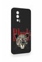 Poco F5 Pro Compatible Rhude Patterned Silicone Case - 3