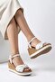 Shoe Basket 2019 Women's 7 cm Wedge Heel Comfortable Summer Sandals - 4