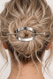 Silver Color Metal Knob Buckle - 2
