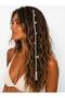 Handmade Bohemian Hair Clip – Yarn Wrapped Hair Accessory - 60 cm - 2