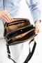 Women's Hand and Shoulder Bag with Zippered Compartments - 3