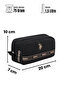 Plklk 24193-24197-24241-24243 Two-Compartment Pencil Holder Pencil Bag School Pencil Case Black - 7