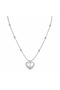 Avelisse Heart Pearl-Look Necklace – 316L Stainless Steel Women's Gift Necklace - 2