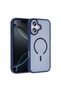 iPhone 17 Case Magsafe Supported Camera Raised Silicone Matte Anti-Fingerprint Shrp - 3