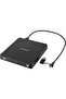 Intenso 5401400 كاتب أقراص CD-DVD خارجي USB 3.2 Gen 1x1 جهاز عالي الأداء مع واجهة SATA