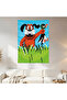 Duck Hunt Wall Covering Wall Tapestry First Quality Satin Fabric Poster - 2