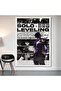 Solo Leveling Sung Jinwoo Wall Covering Wall Tapestry First Quality Satin Fabric Poster