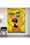 Popeye the Sailor Man Wall Covering Wall Tapestry First Quality Satin Fabric Poster