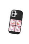 Infinix Smart 10 Compatible Case Camera Protector Black Silicone Couple Phone Case with Kitty Pattern - 3