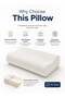Neck Pillow 47 x 30 cm | Ergonomic Side Sleeping Pillow | Cervical Support Contour Pillow | Soft Foam Bed Pillow With Removable Cover - 7