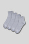 Men's 4-Pack Cotton Sole Towel Mid-Length Sports-Tennis Socks