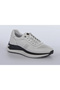 Men's Anatomical Orthopedic Sports Shoes-042-0011 - White - 3
