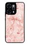 Oppo Reno 14 Pro Glossy Phone Case with Cherry Blush Bow Design
