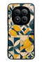 Xiaomi Redmi Note 15 Pro Plus Glossy Phone Case with Mediterranean Lemon Mosaic Design