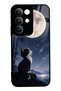Realme C85 Moon Guardian Kitty Design Glossy Phone Case