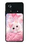 حافظة هاتف Xiaomi Poco X4 Pro Cupid Cloud Kitty بتصميم لامع