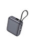 Power Bank 20000mAh 45W Fast Charging PB20A-B – Portable Charger with USB-C & USB-A Output, High Capacity Travel Power Bank, Fireproof ABS+PC Shell grey