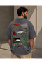 Palestine Oversize Unisex T-Shirt – from the River to the Sea Graphic Printed Streetwear Design