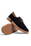 Mnr 4740 Genuine Leather Flat Sole Lace-Up Shoes - 5