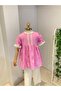 Girl's Scallop Detailed Muslin Tunic, Comfortable Fit, Cotton - 3