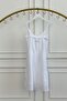 Embroidered Sequin Detailed Rope Strap Dress - 7